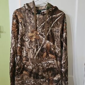 Realtree Men's Camouflage Jacket in Brown and Green